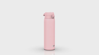 Leak Proof 1 Litre Thermal Water Bottle, Insulated, Rose Quartz, 1L