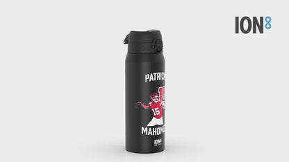 NFL x Ion8 Sports, Insulated Bottle, Locked In Series, Patrick Mahomes, 750ml (24oz)
