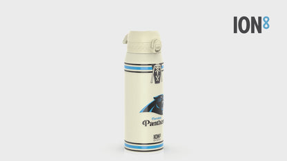 NFL x ION8 Insulated Steel Water Bottle, NFL Panthers, 750ml (24oz)