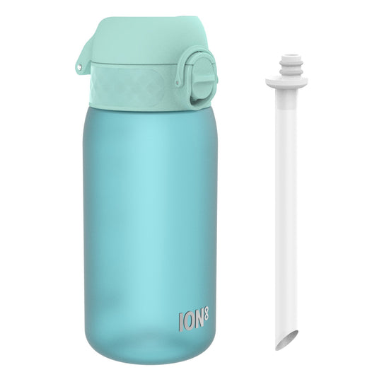 Kids Water Bottle With Straw, Recyclon, Sonic Blue, 350ml