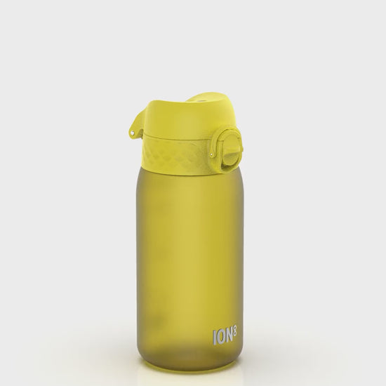 360 Video View of Ion8 Leak Proof Kids Water Bottle, BPA Free, Yellow, 400ml (13oz)