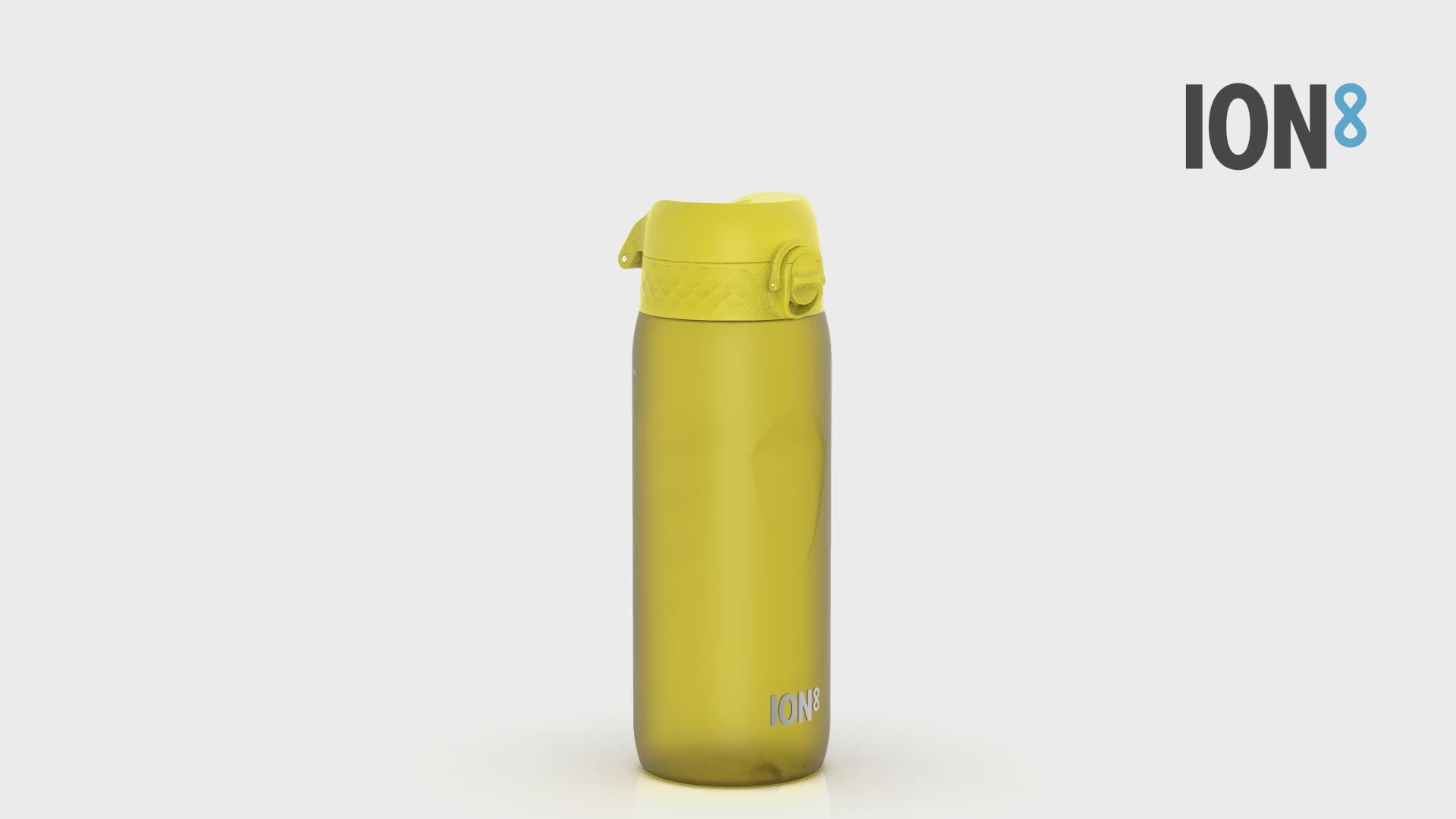 360 Video View of Ion8 Leak Proof Water Bottle, BPA Free, Yellow, 750ml (24oz)