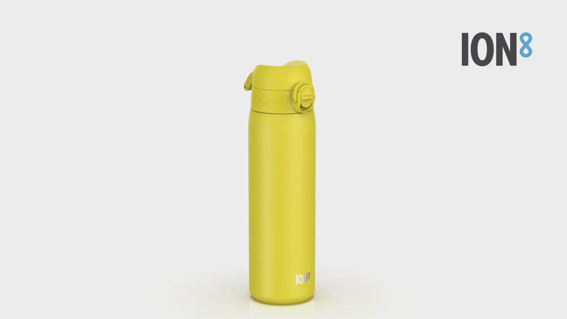 360 video view of Ion8 Leak Proof Slim Water Bottle, Vacuum Insulated Stainless Steel, Yellow, 500ml (17oz)
