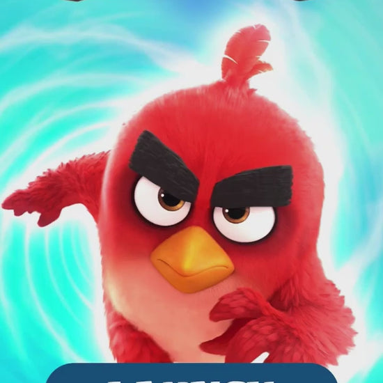 Video for free mobile Angry Birds game included with purchase