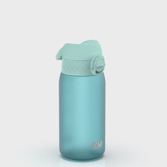 360 Video View of Ion8 Leak Proof Kids Water Bottle, BPA Free, Sonic Blue, 400ml (13oz)