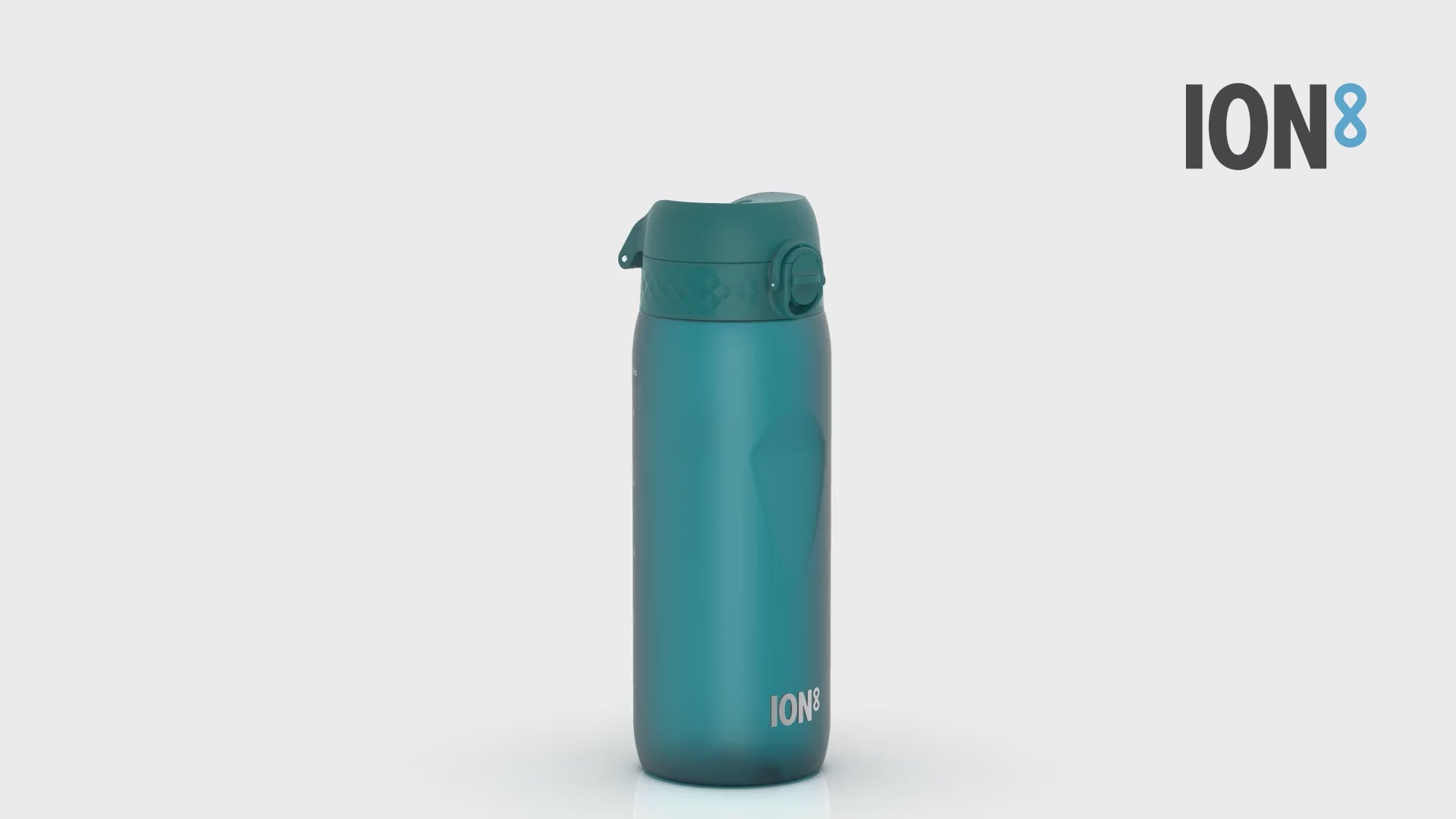 360 Video View of Ion8 Leak Proof Water Bottle, BPA Free, Aqua, 750ml (24oz)