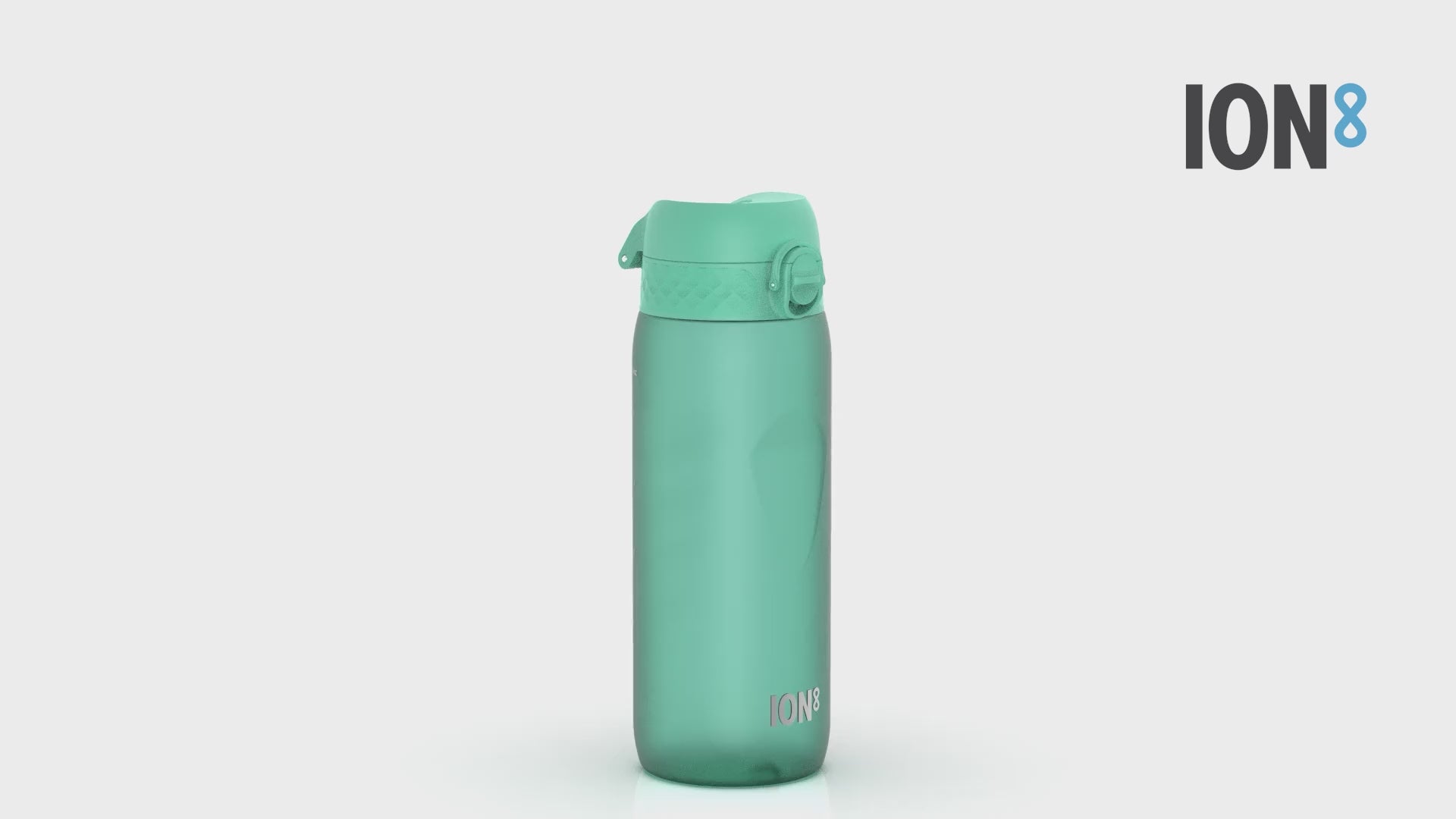 360 Video View of Ion8 Leak Proof Water Bottle, BPA Free, Teal, 750ml (24oz)