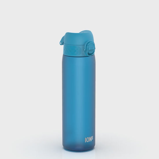 360 Video View of Ion8 Leak Proof Slim Water Bottle, BPA Free, Blue, 600ml (20oz)