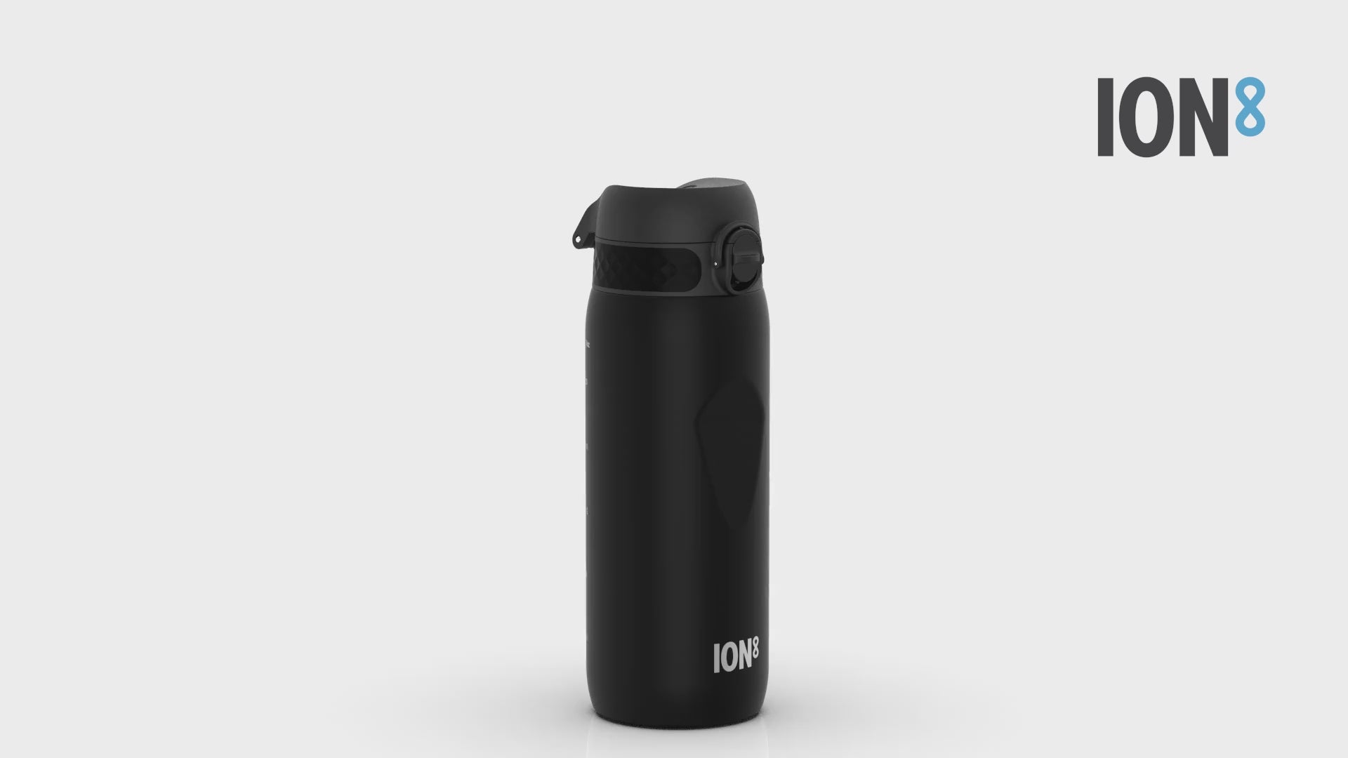 360 Video View of Ion8 Leak Proof Water Bottle, BPA Free, Black, 750ml (24oz)