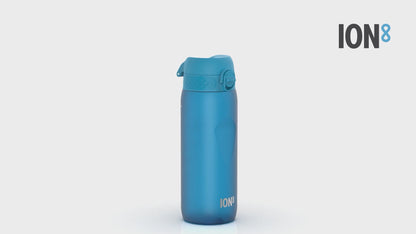 360 Video View of Ion8 Leak Proof Water Bottle, BPA Free, Blue, 750ml (24oz)