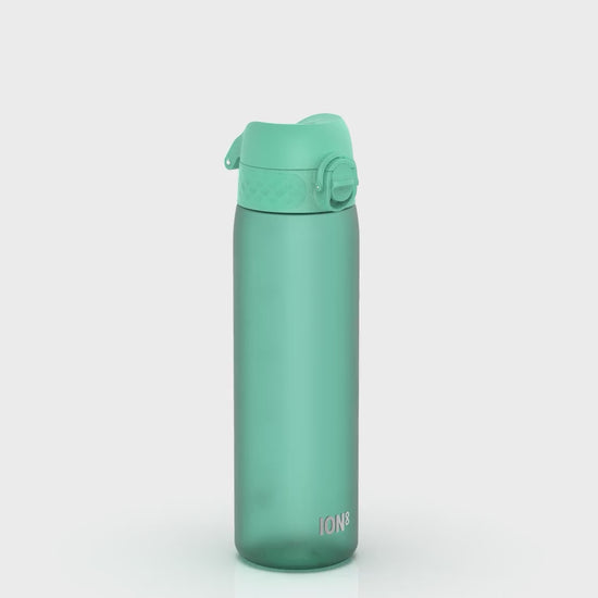 360 Video View of Ion8 Leak Proof Slim Water Bottle, BPA Free, Teal, 600ml (20oz)