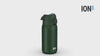 360 Video View of Ion8 Leak Proof Kids Water Bottle, Stainless Steel, Dark Green, 400ml (13oz)