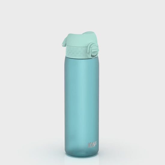 360 Video View of Ion8 Leak Proof Slim Water Bottle, BPA Free, Sonic Blue, 600ml (20oz)