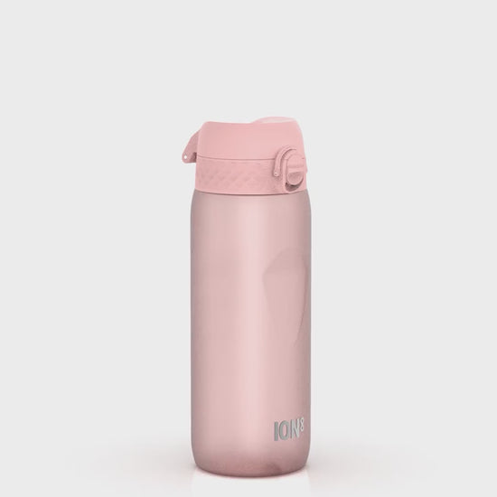 360 Video View of Ion8 Leak Proof Water Bottle, BPA Free, Rose Quartz, 750ml (24oz)