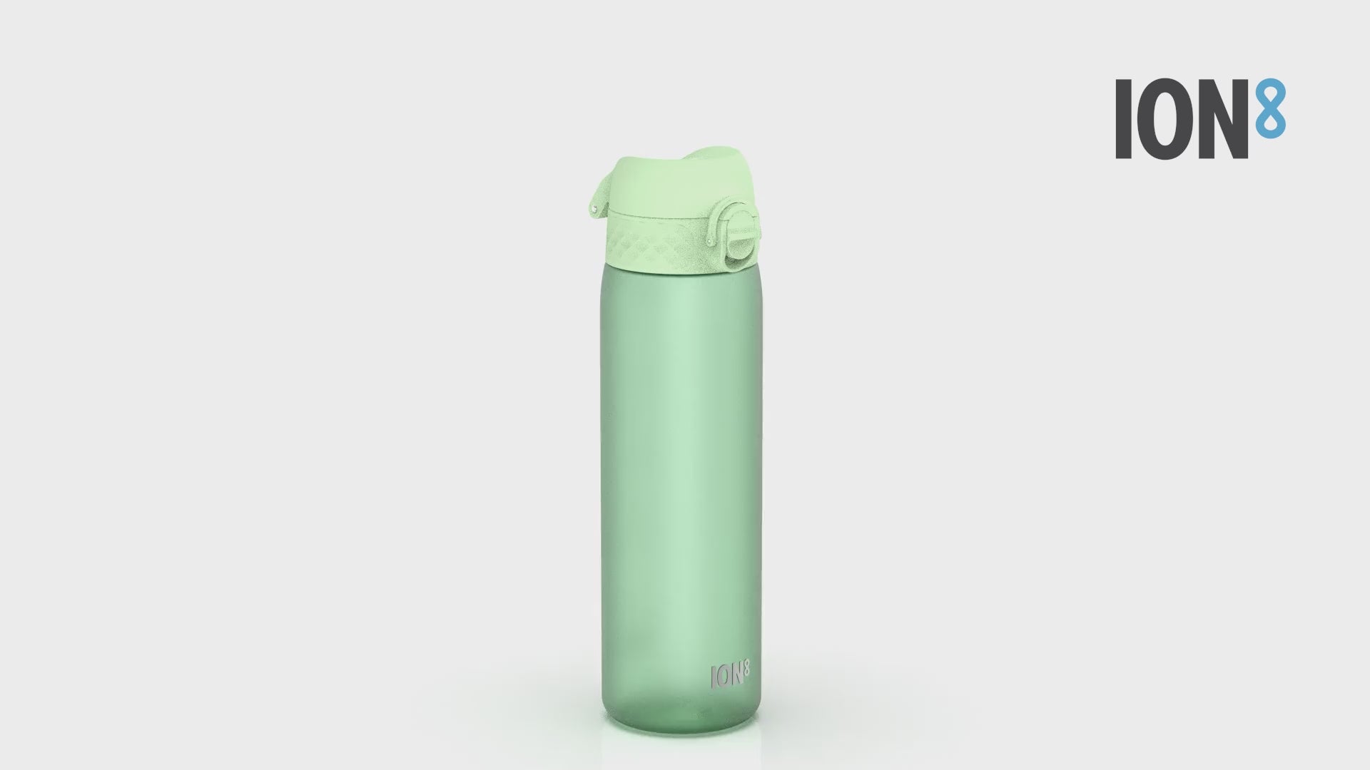 360 Video View of Ion8 Leak Proof Slim Water Bottle, BPA Free, Surf Green, 600ml (20oz)